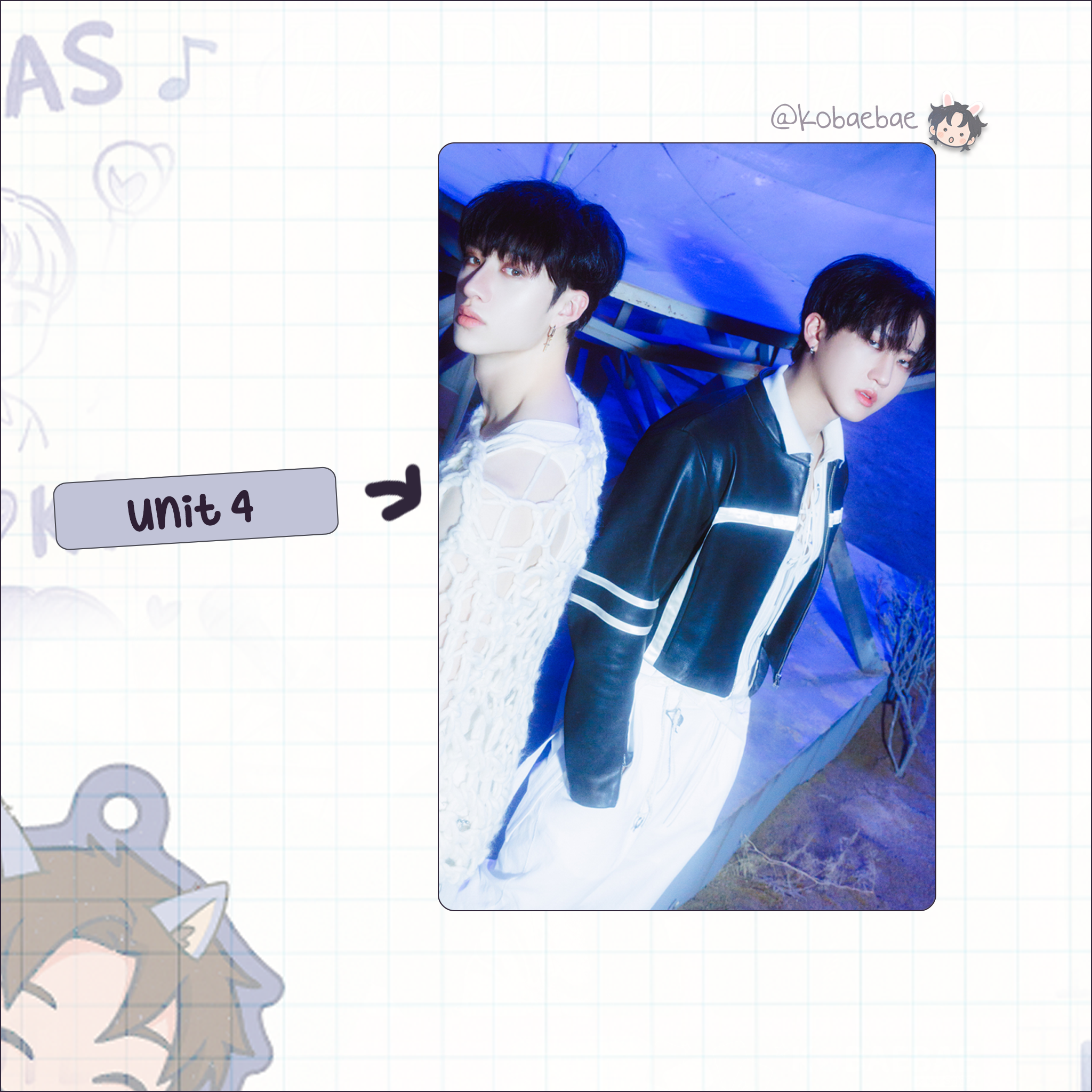 Skz - Rockstar Handmade photocards kpop inspired - Bias set 2