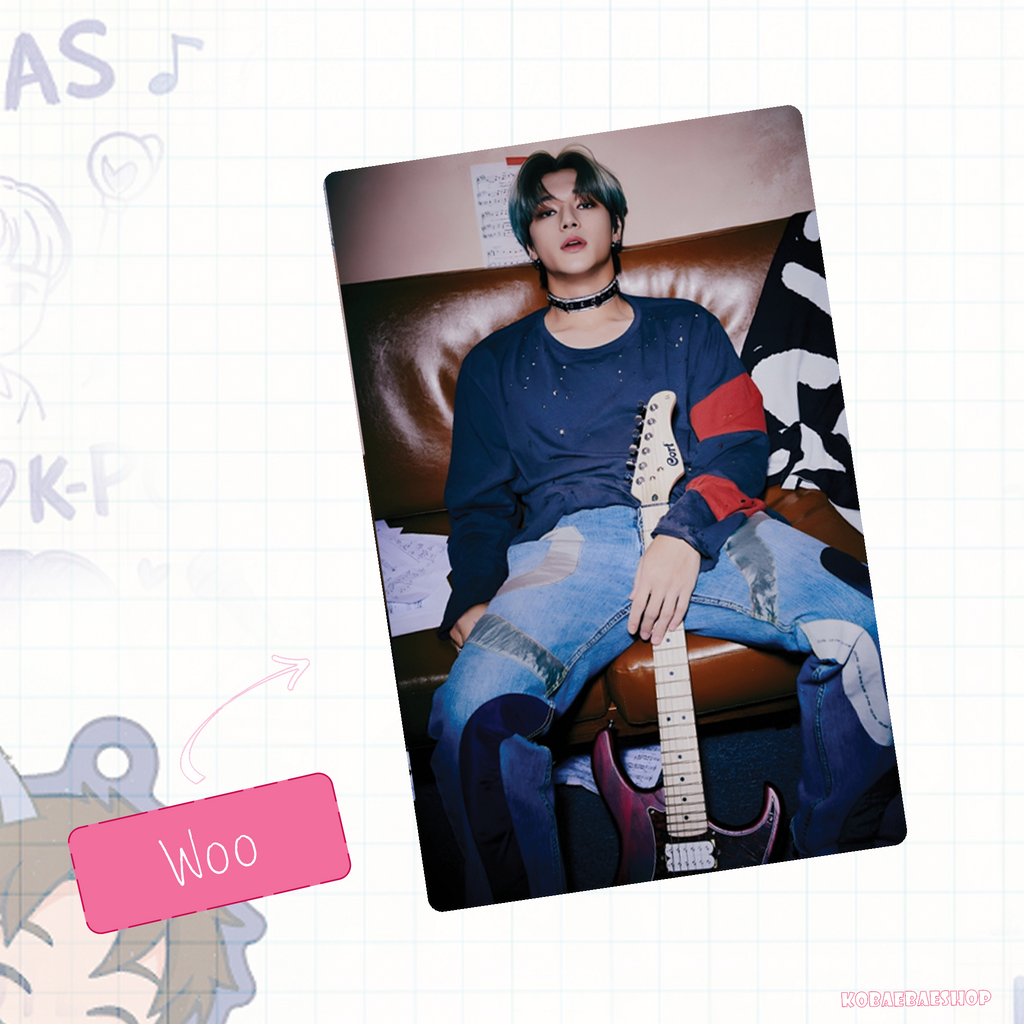 Atz - Backstage Rockin' Handmade photocards kpop inspired - Bias set