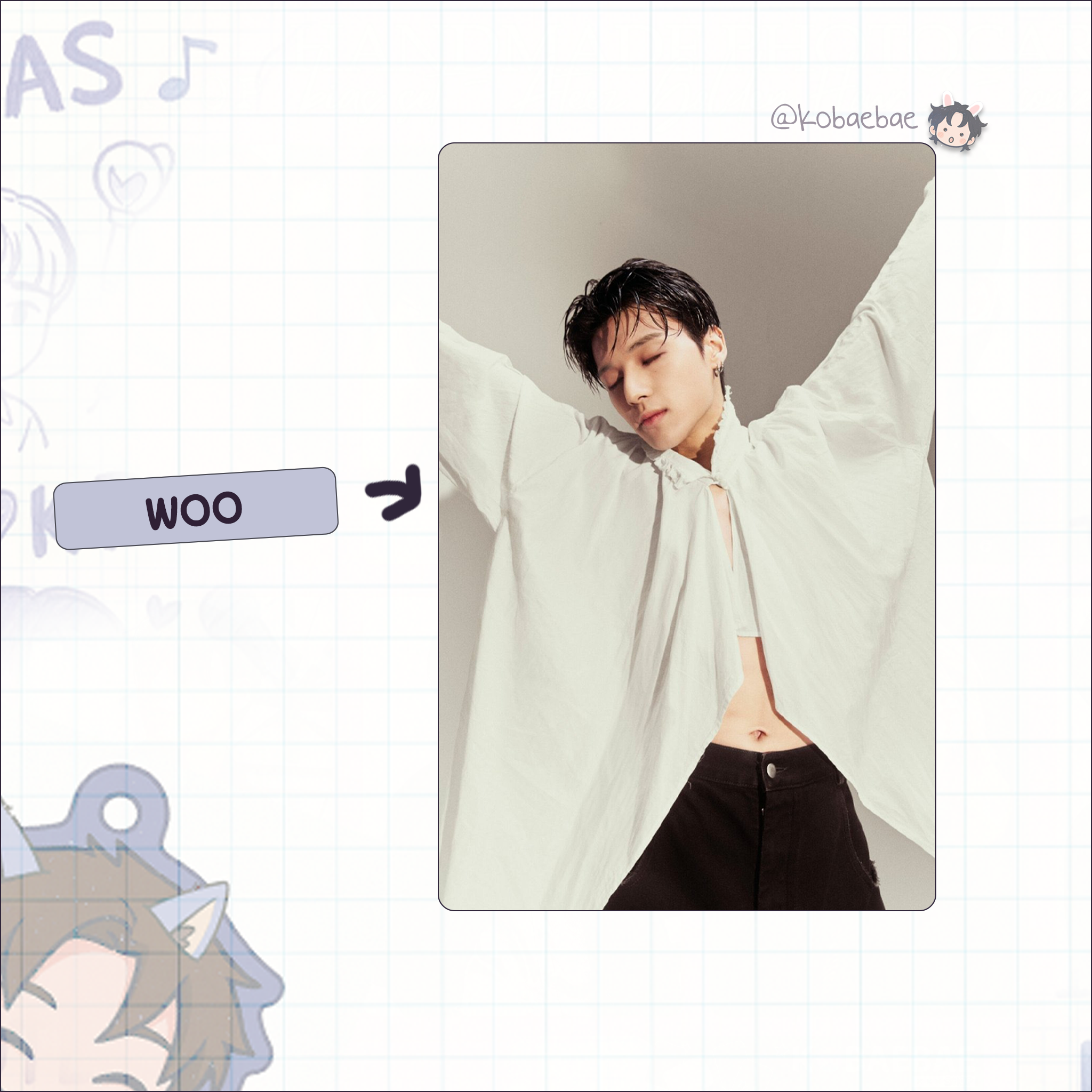 Atz - Ny.Lon Handmade photocards kpop inspired - Bias set