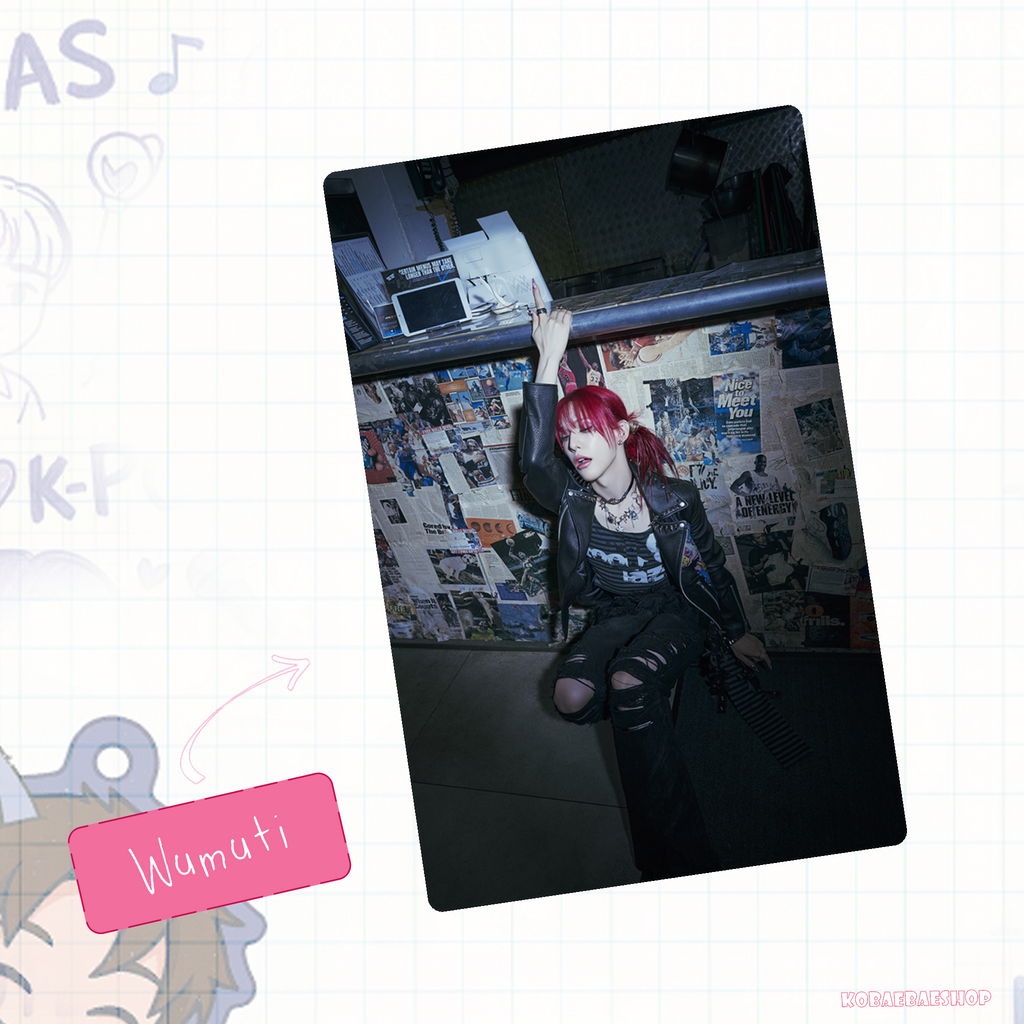 Xlov - Mini Album Handmade photocards kpop inspired - Bias Set 5