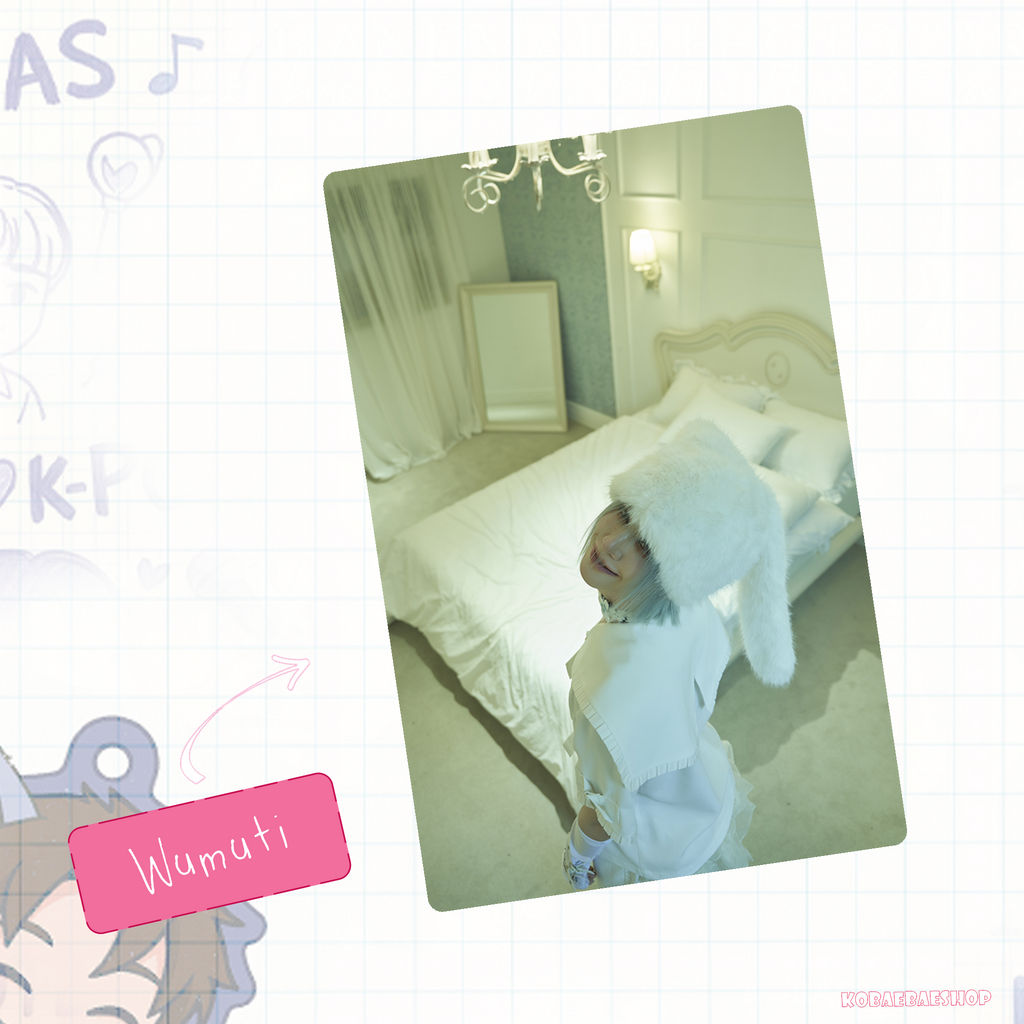 Xlov - Mini Album Handmade photocards kpop inspired - Bias Set 3