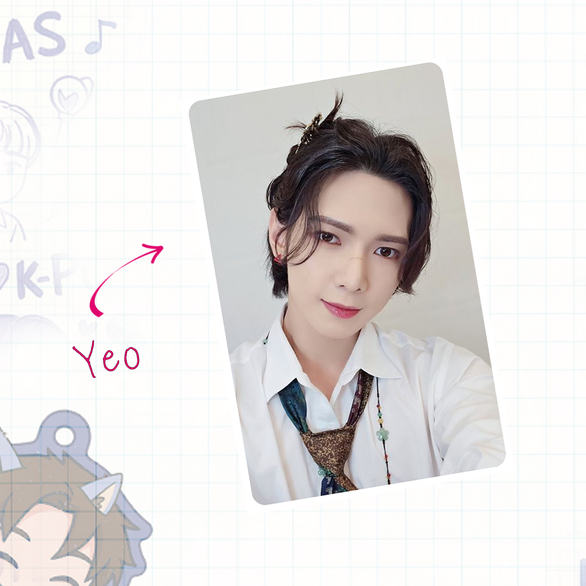 Atz - Ot8 handmade photocards kpop inspired - Set 1