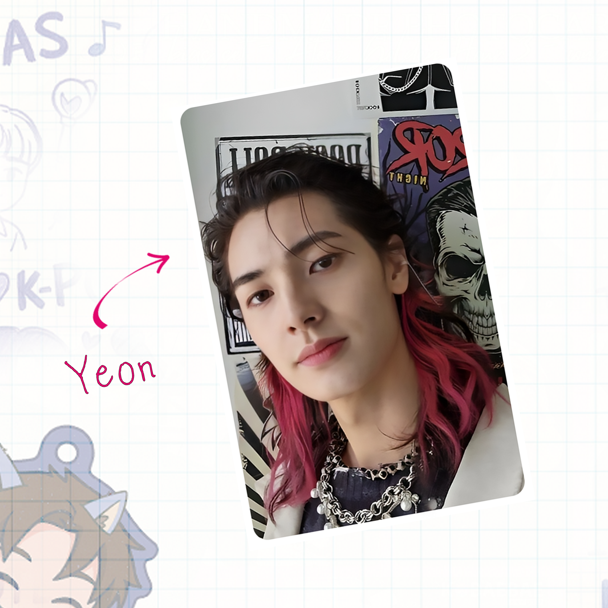 XHR - Ot6 handmade photocards kpop inspired - Set 1