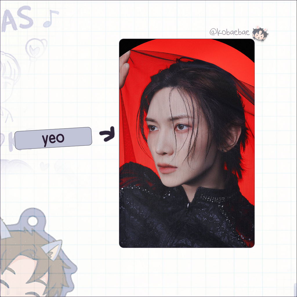 Atz - In your fantasy -  Handmade photocards kpop inspired - Bias set