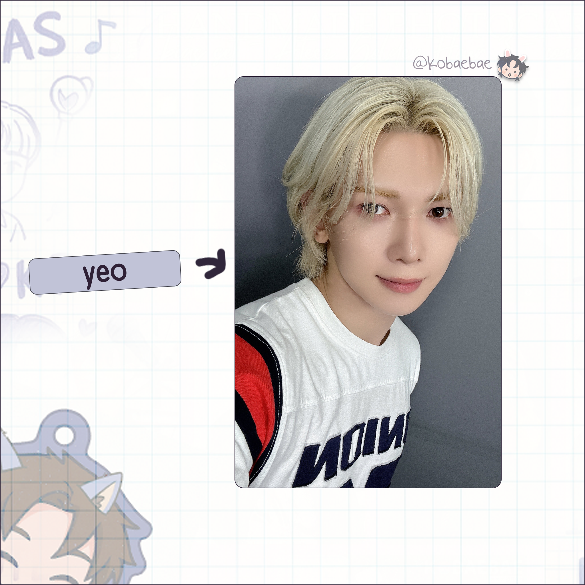 Atz - Bloggy handmade photocards kpop inspired - Bias set 5 - Bias set