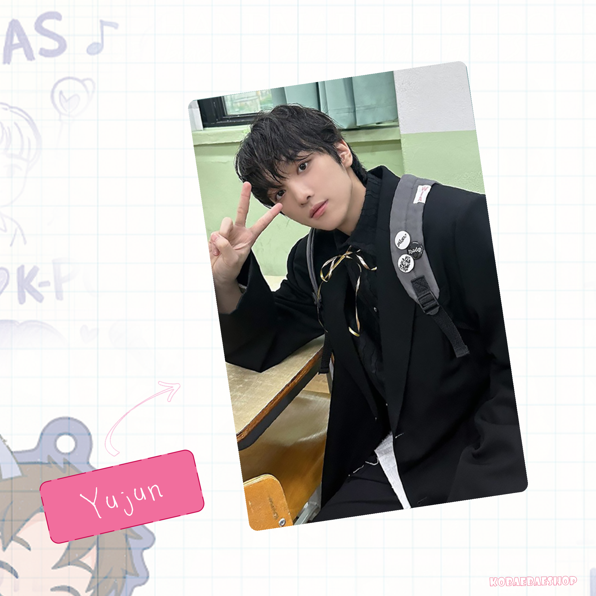 Xkrs - Dazed IG Handmade photocards kpop inspired - Bias set