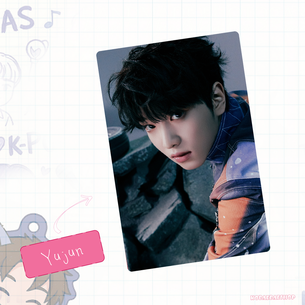 Xkrs - Watch Out (Hik. vers) Handmade photocards kpop inspired - Bias set