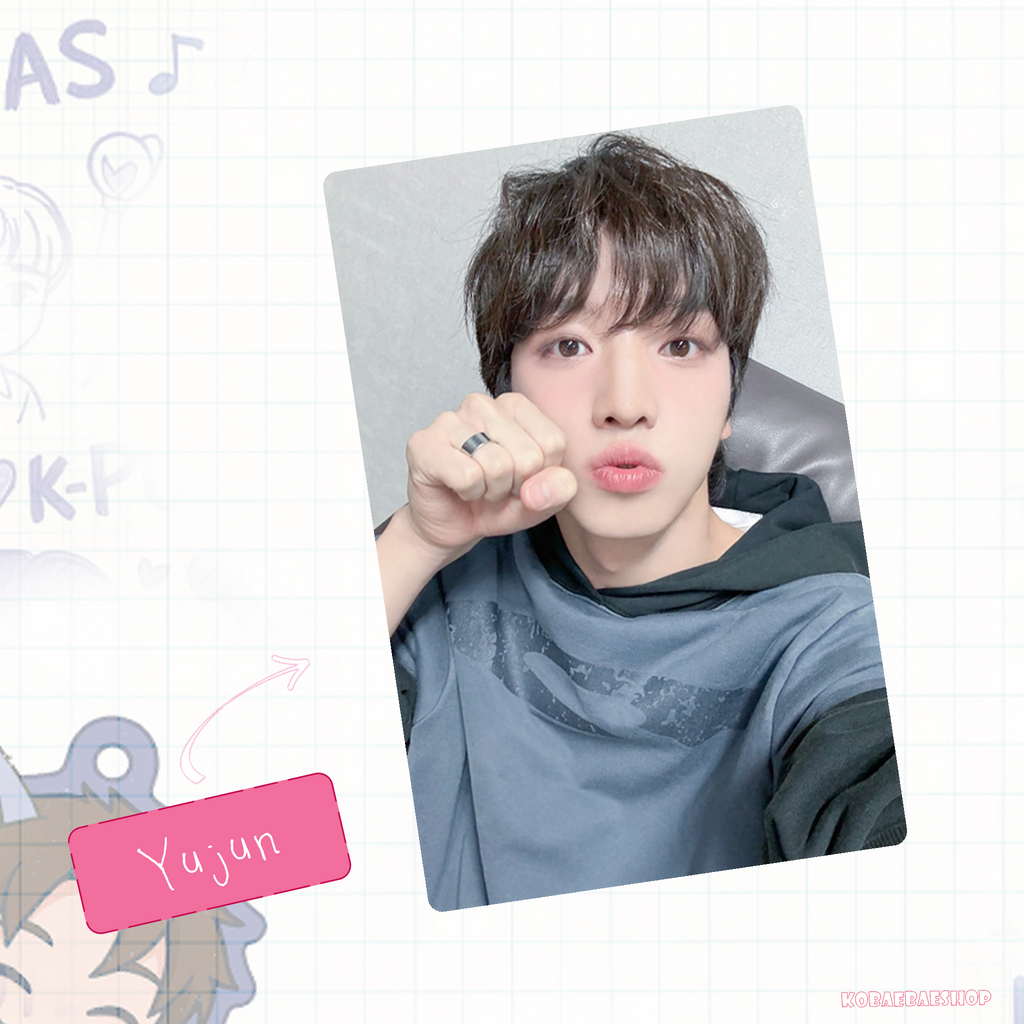 Xkrs - Radio Concept Handmade photocards kpop inspired - Bias set