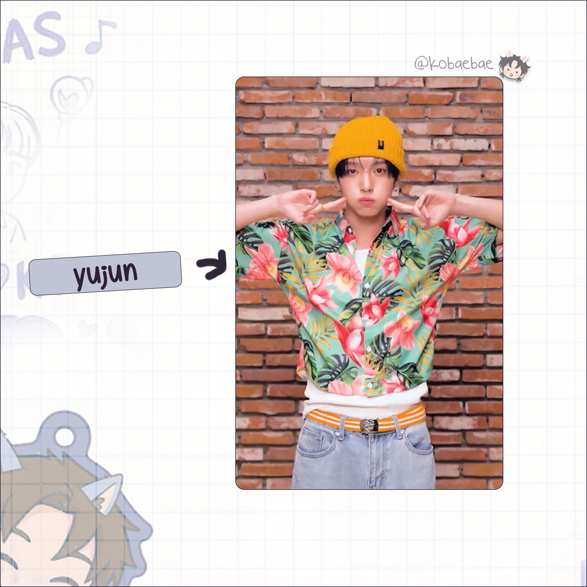 Xikers - OT10 Saja Boy(s) handmade photocards - bias set holo stars