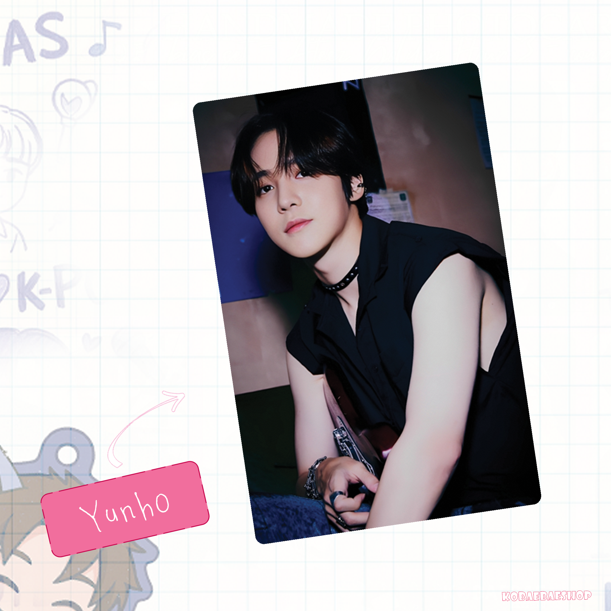 Atz - Backstage Rockin' Handmade photocards kpop inspired - Bias set