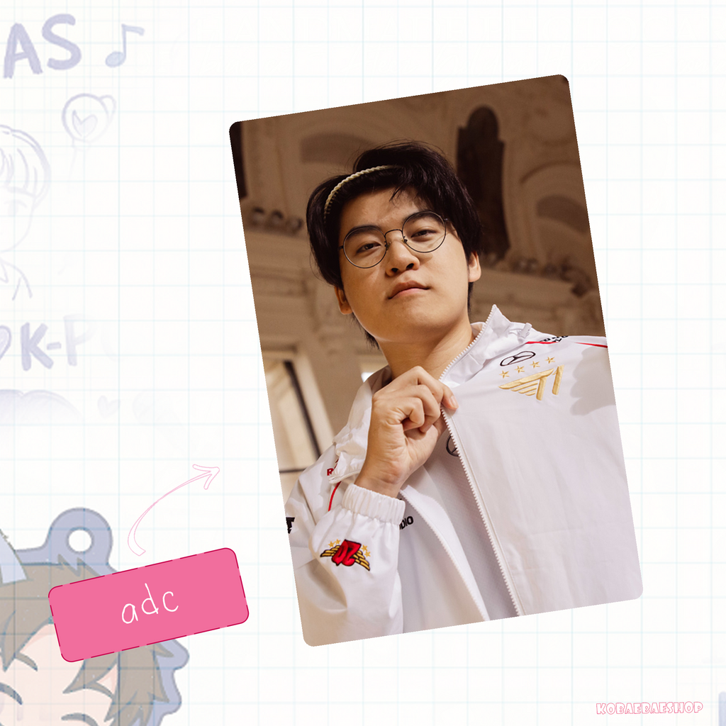 ProPlayer - Team Esports 25 handmade photocards kpop inspired - Set 3