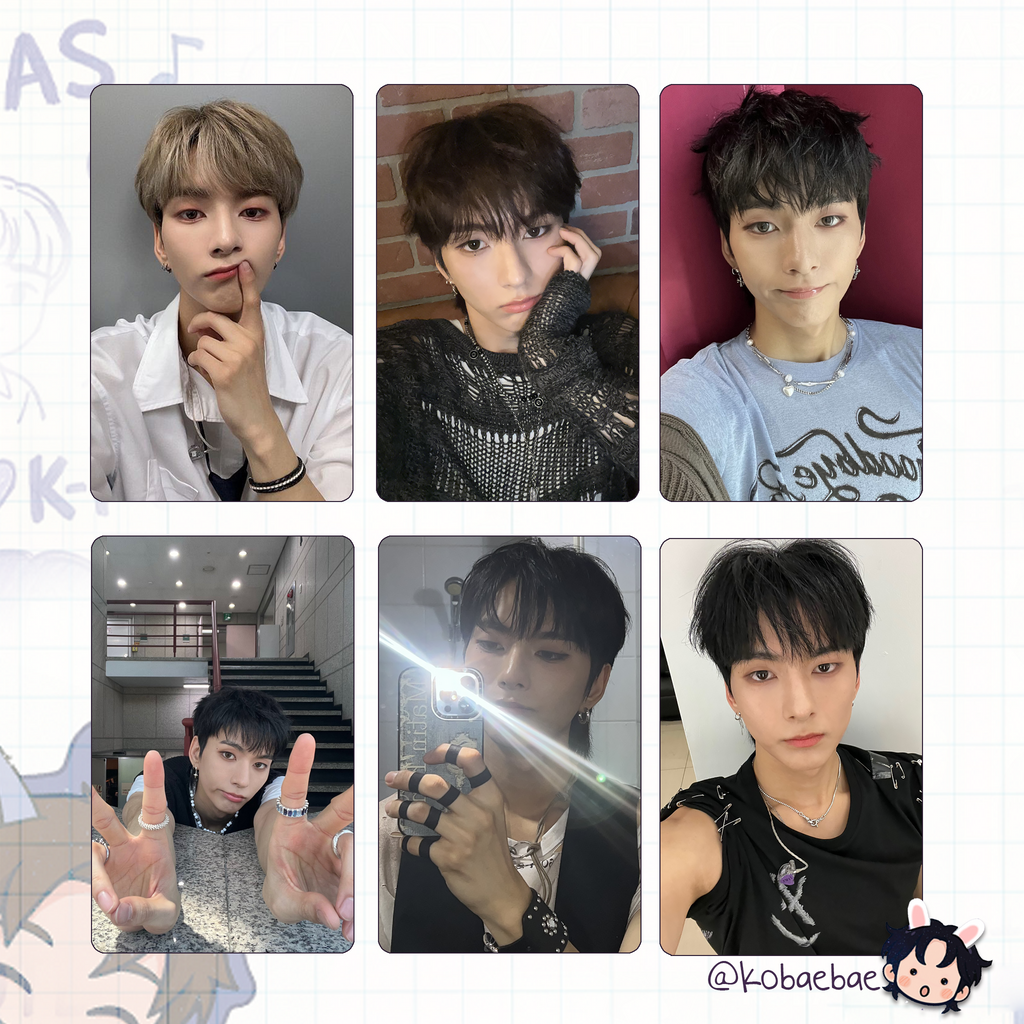 XHR (Xdinary Heroes) - Ode Handmade photocards kpop inspired - Bias set 3