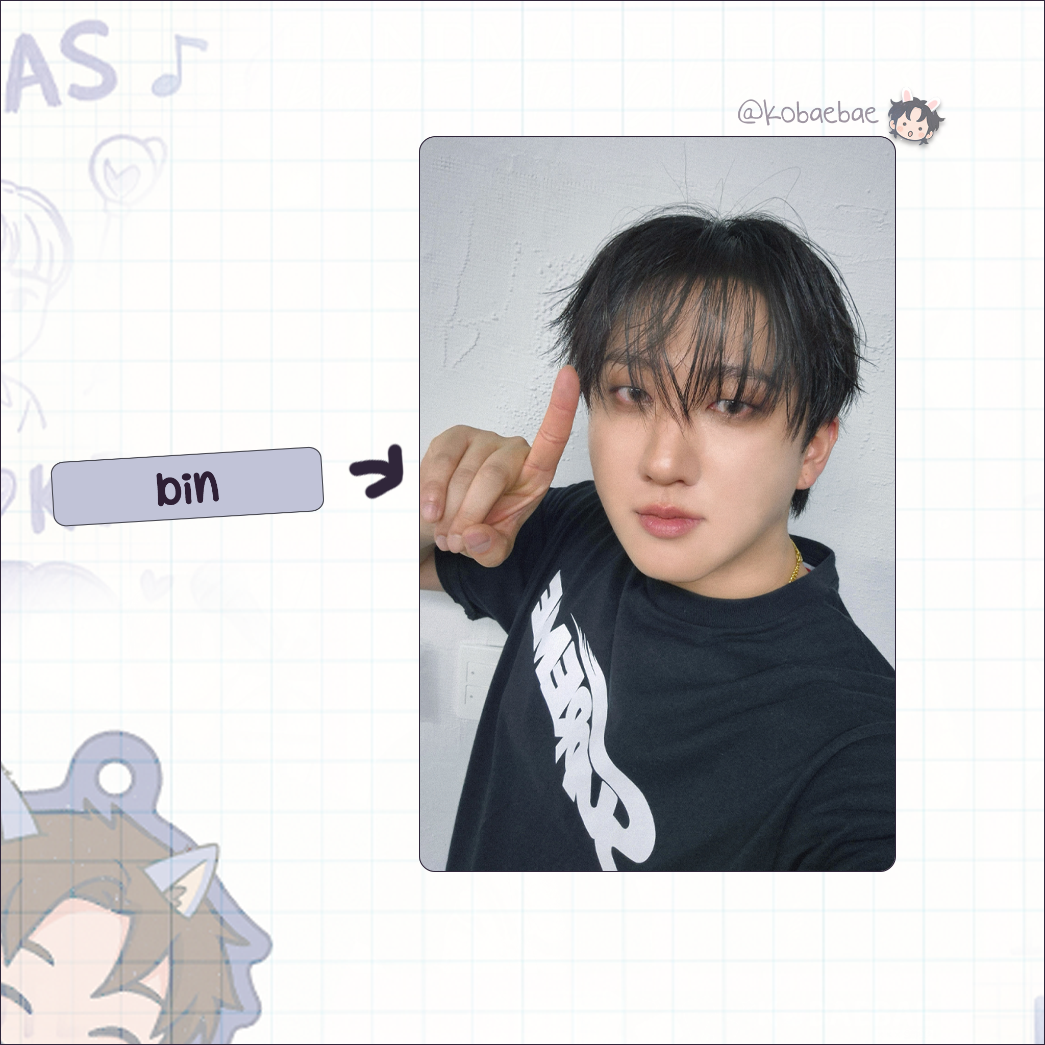 Skz - Stay Over the Rain Handmade photocards kpop inspired - Bias set