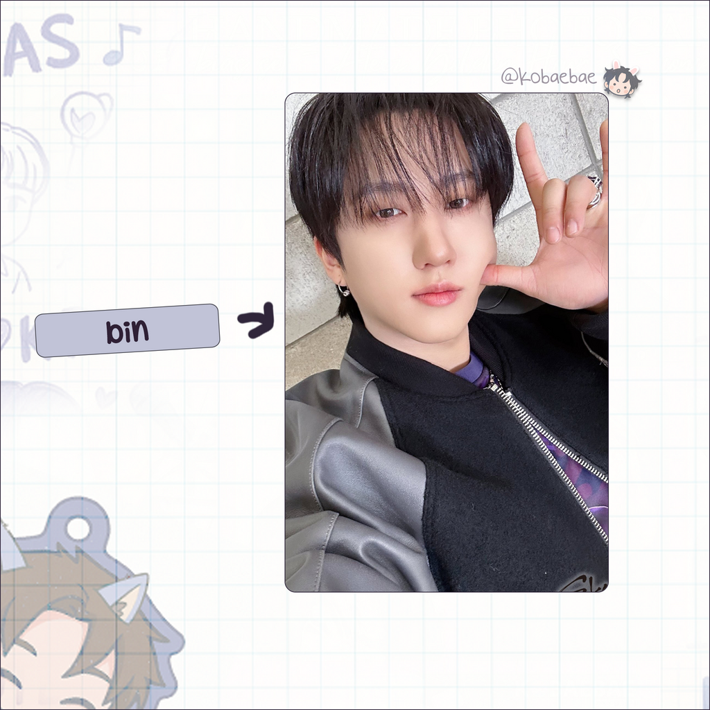 Skz - Handmade photocards kpop inspired - Japan Selfie 2024