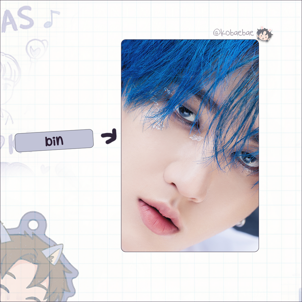 Skz - H.o.p Handmade photocards kpop inspired - Bias set 3