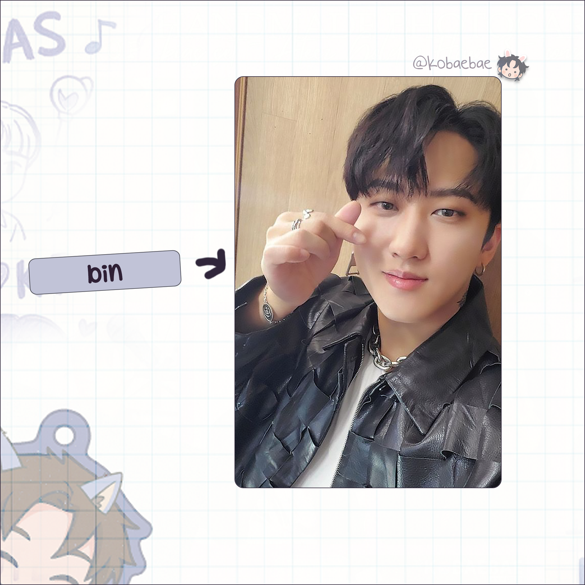 Skz - Handmade photocards kpop inspired - Set OT8 2