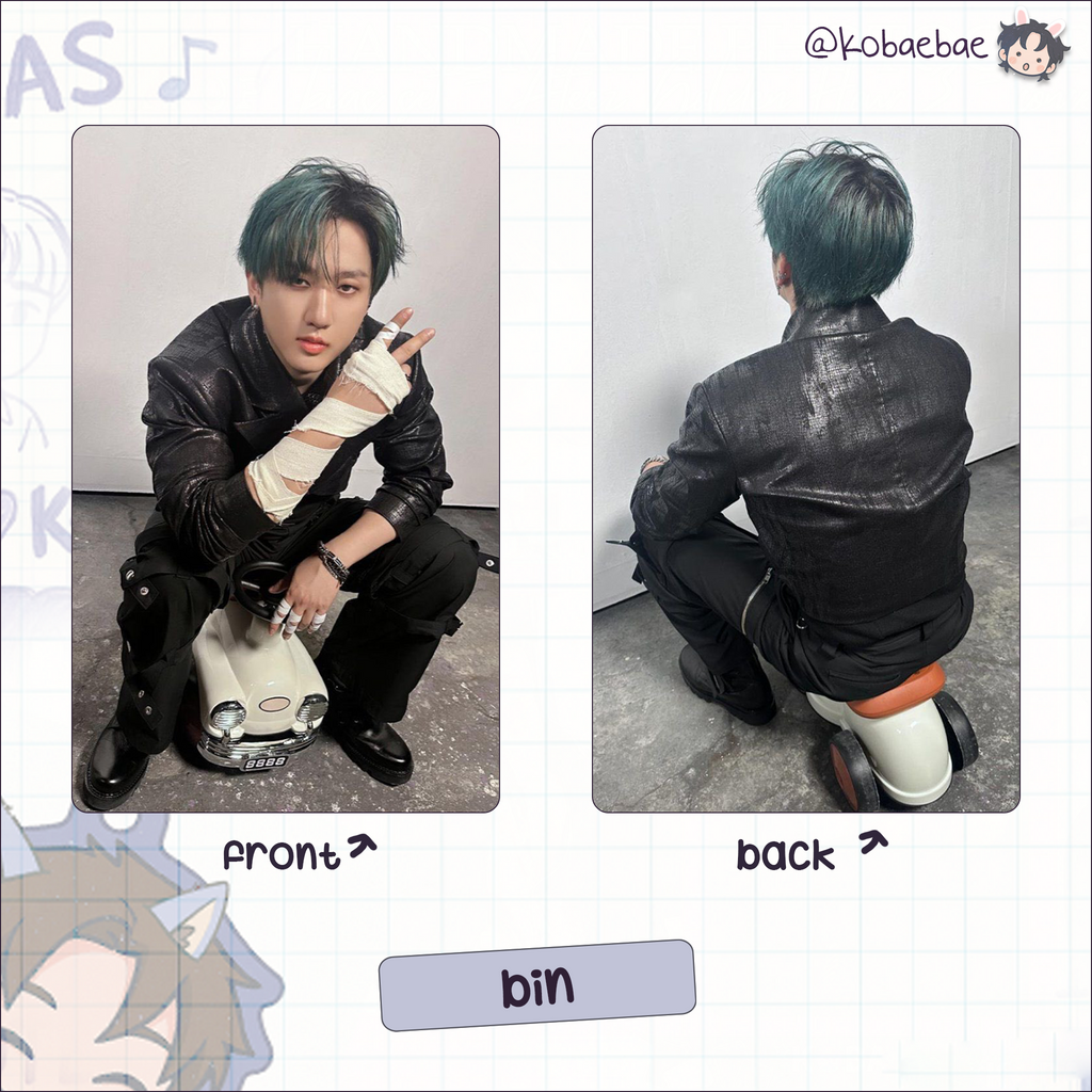 Atz - Step Out Handmade photocards kpop inspired - Double side set 2