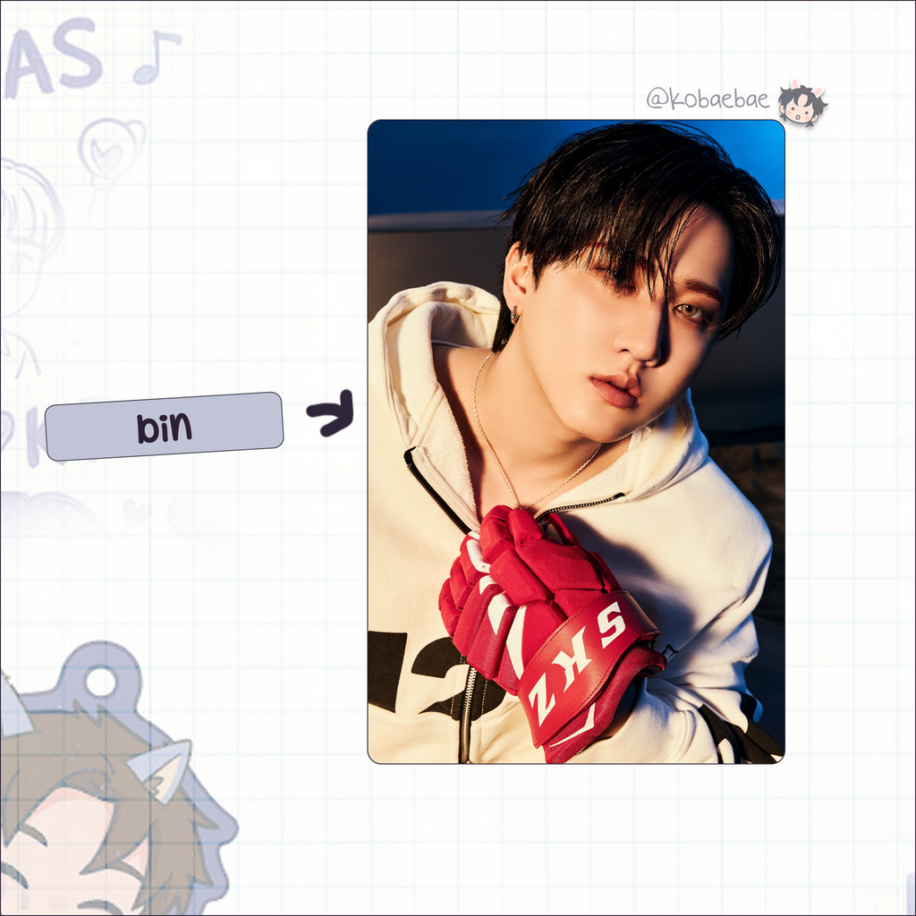 Skz - Handmade photocards kpop inspired - K.arma bias set 3