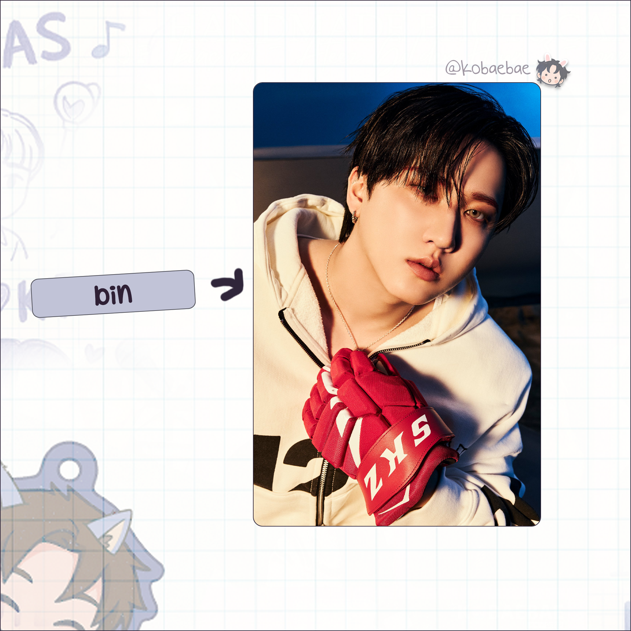 Skz - Handmade photocards kpop inspired - K.arma bias set 3