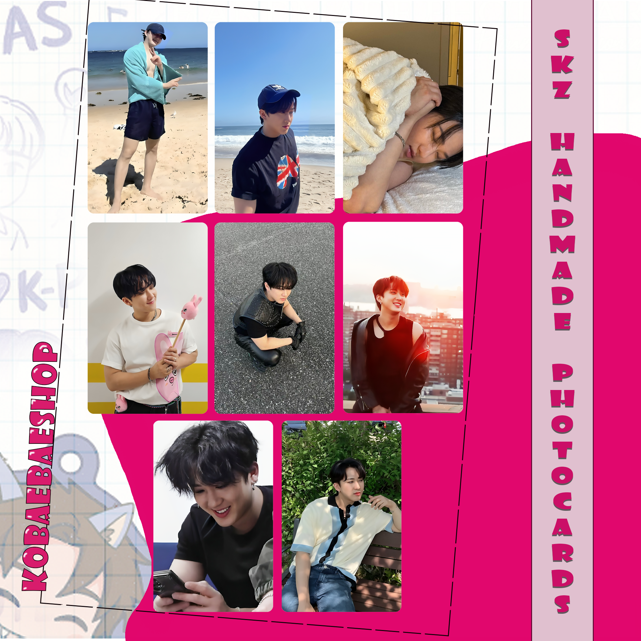 Date with My Bias - Binnie Instant-Style Fanmade Photo Print