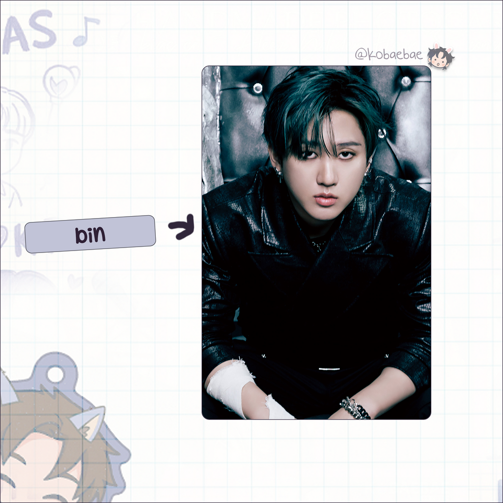 Skz - G.i.a.n.t. Handmade photocards kpop inspired - Main Solo