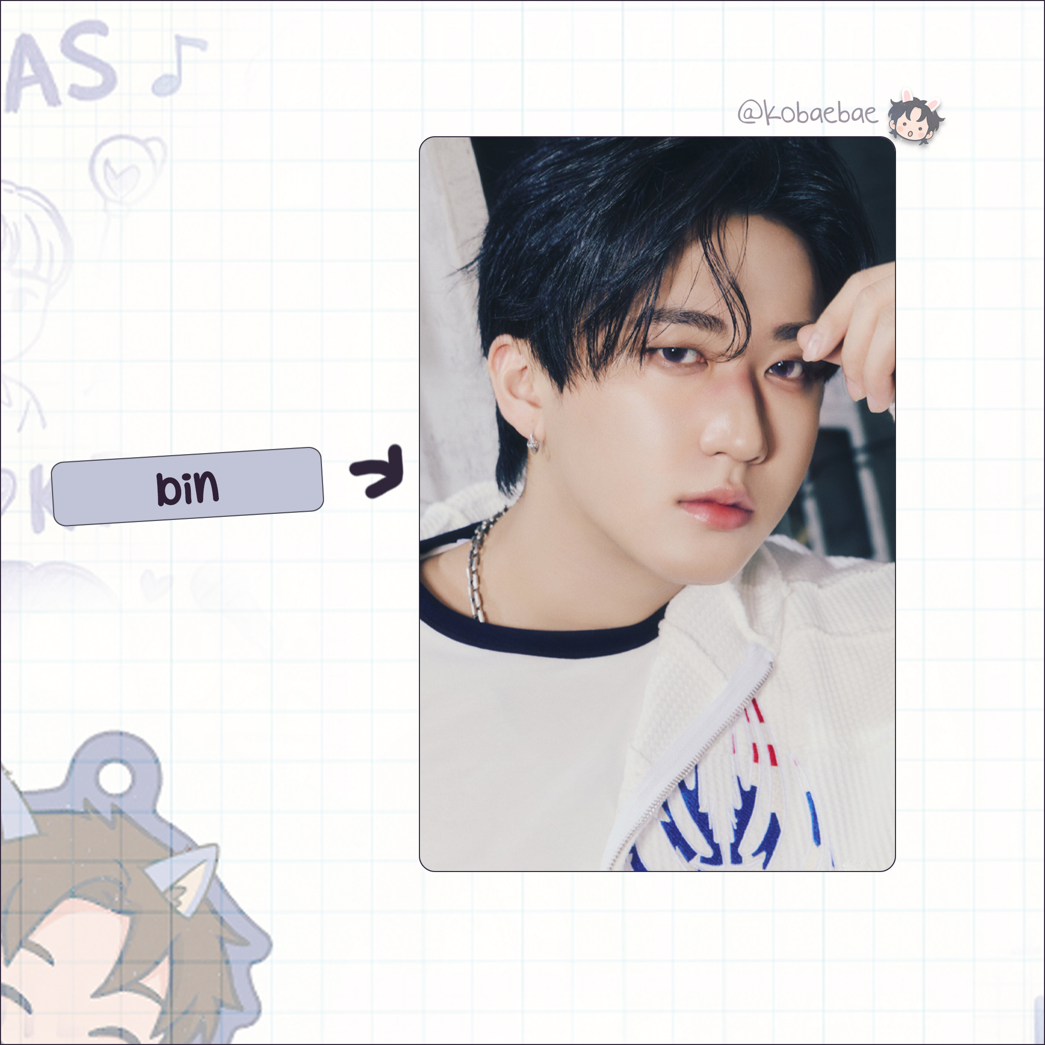 Skz (Stray Kids) - Dominate T. handmade photocards kpop inspired - Bias set