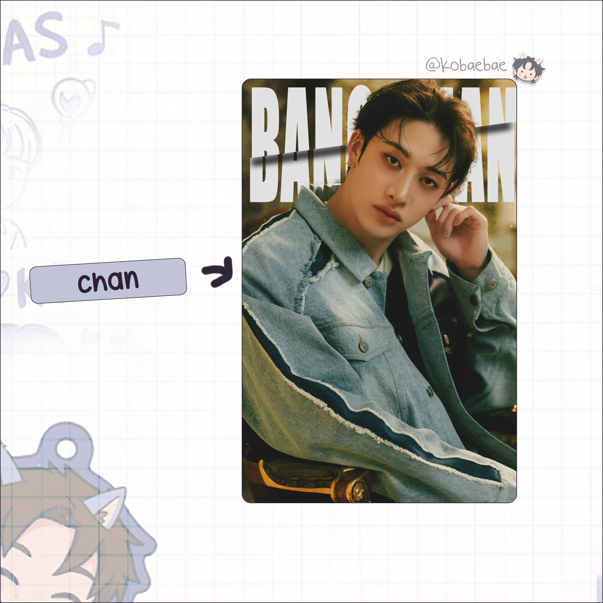 Skz - H.o.l.l.o.w. Handmade photocards kpop inspired - Bias set 1