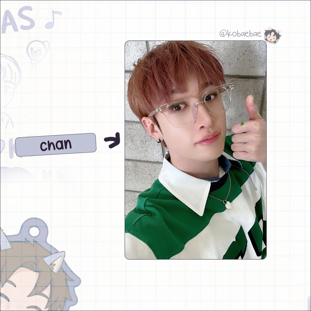 Skz - Handmade photocards kpop inspired - Japan Selfie 2024