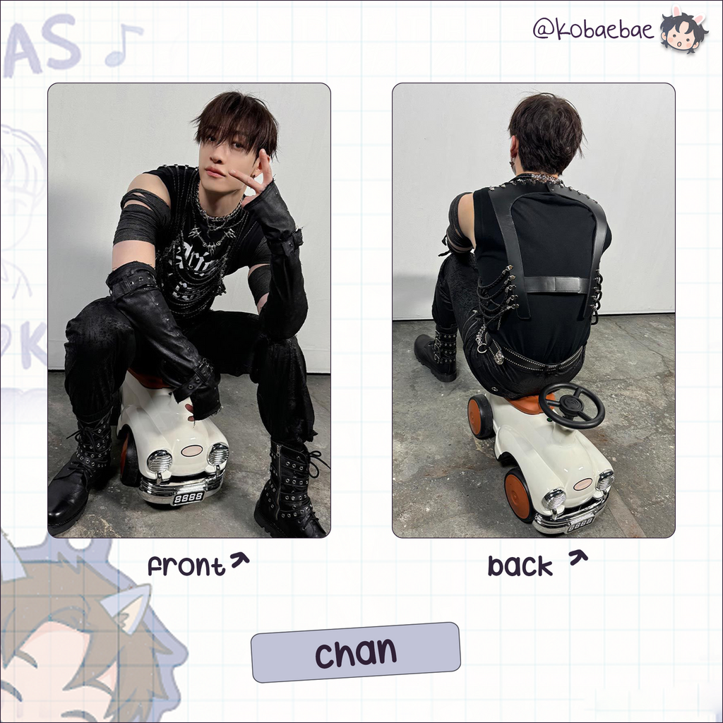 Atz - Step Out Handmade photocards kpop inspired - Double side set 2