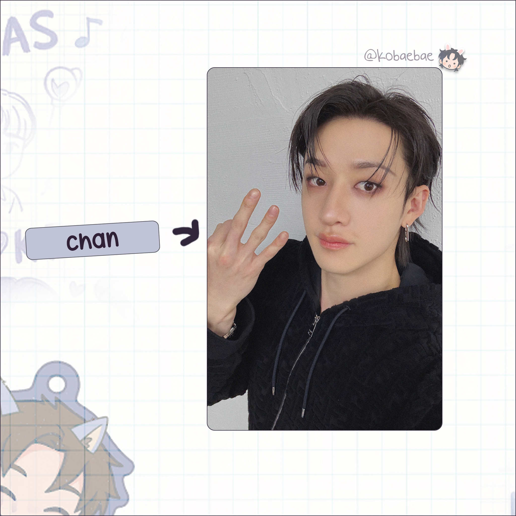 Skz - Stay Over the Rain Handmade photocards kpop inspired - Bias set