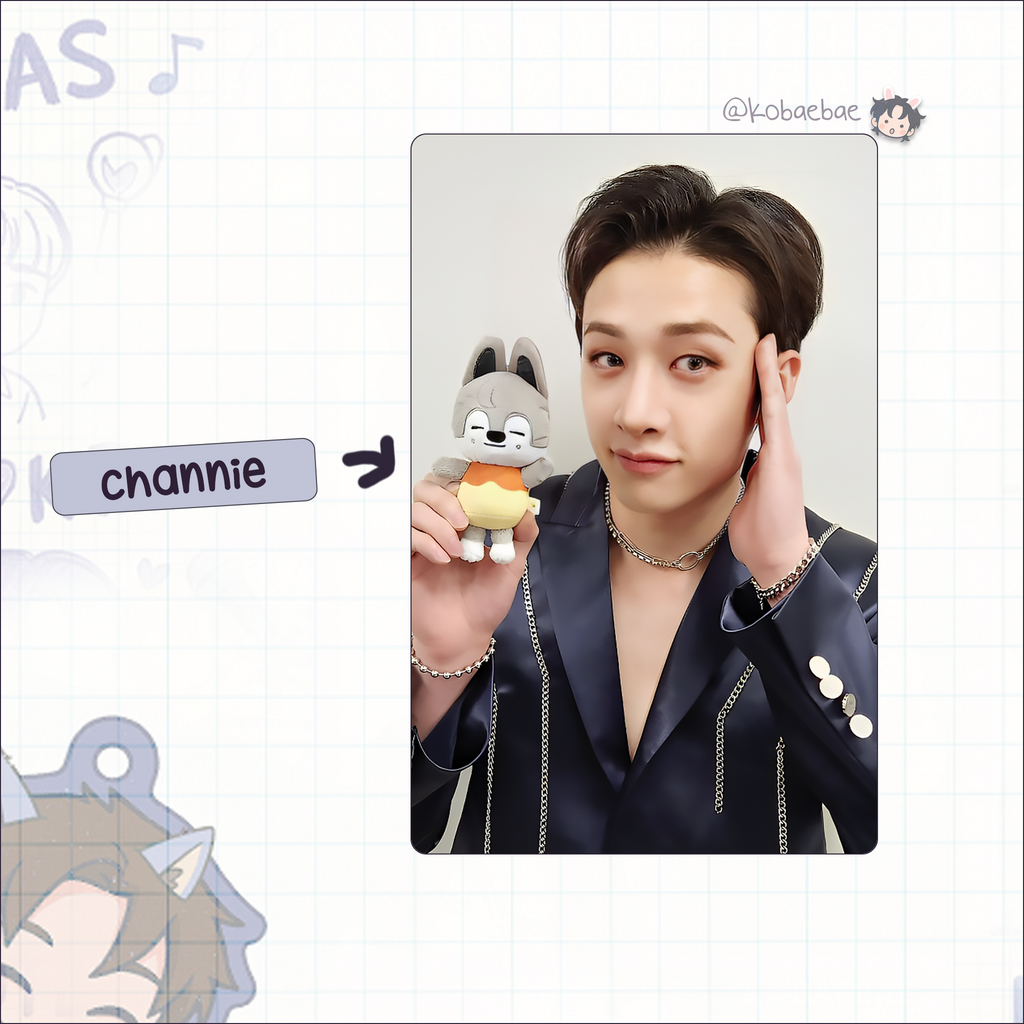 Skz - Handmade photocards kpop inspired - Selfie with Skzoo set 1
