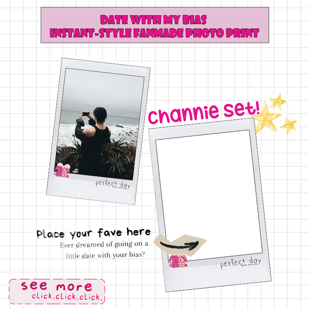 Date with My Bias - Channie Instant-Style Fanmade Photo Print