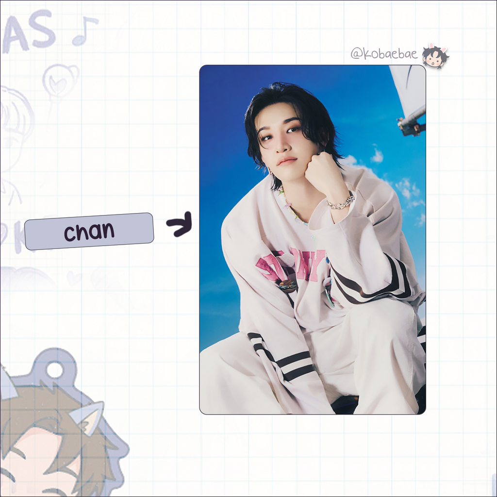 Skz (Stray Kids) - Dominate T. handmade photocards kpop inspired - Bias set