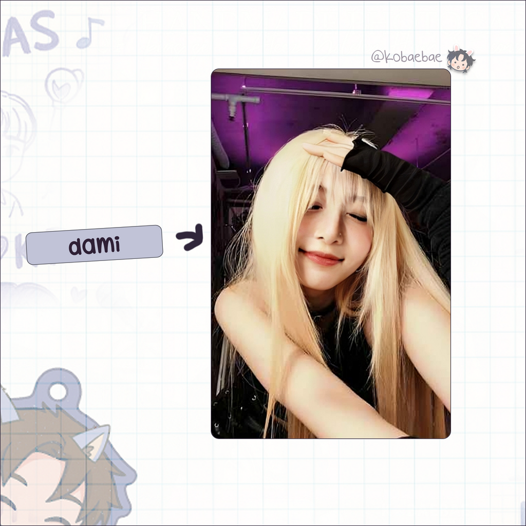 Dreamcatcher - handmade photocards kpop inspired - Random set 1