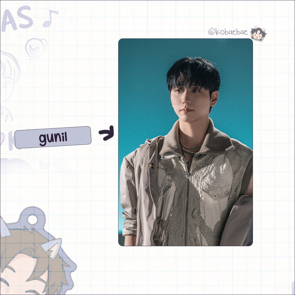 Xdinary Heroes - 8th Mini Album handmade photocards kpop inspired - set 2