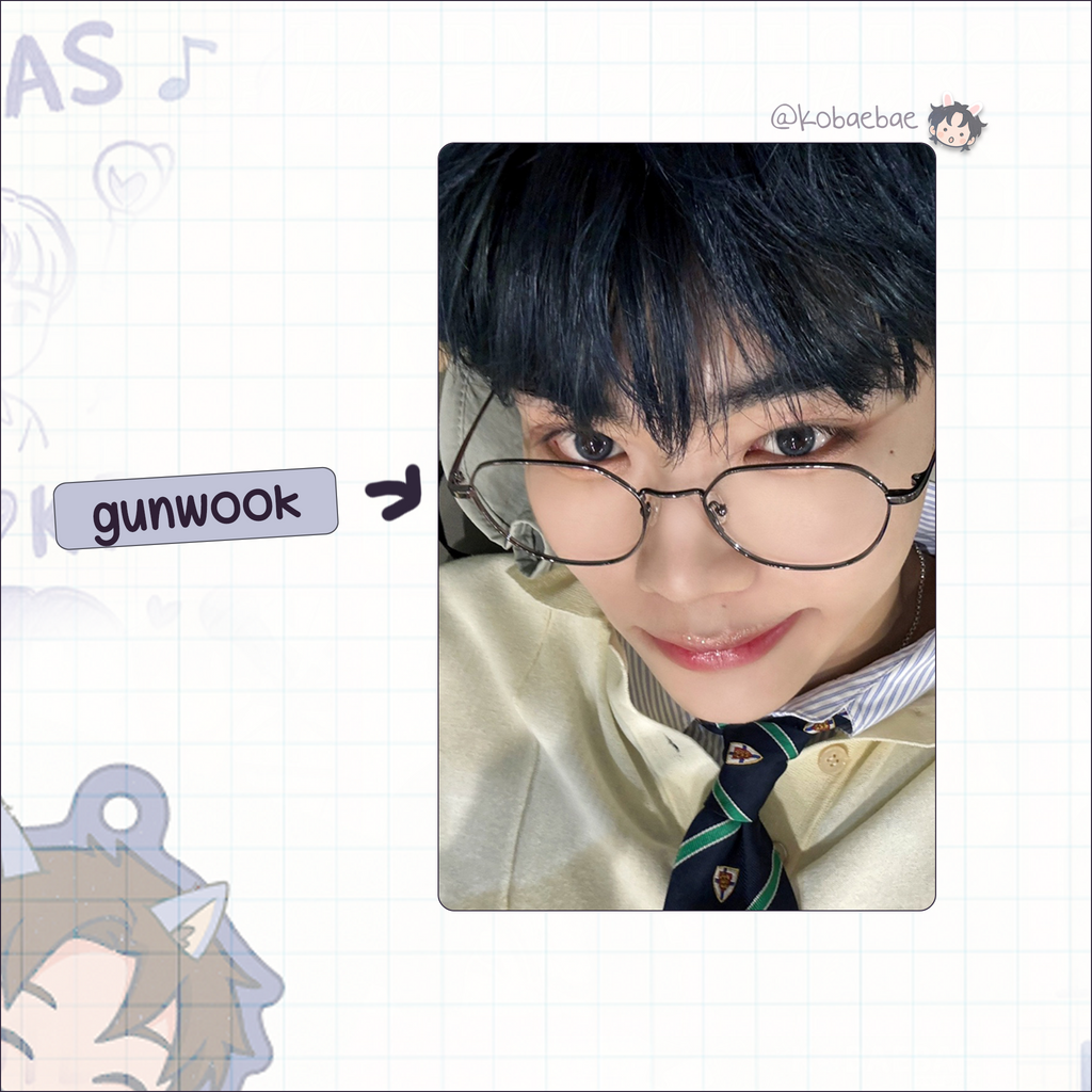 Zb1 - Weibo Handmade photocards kpop inspired - Bias set ot9