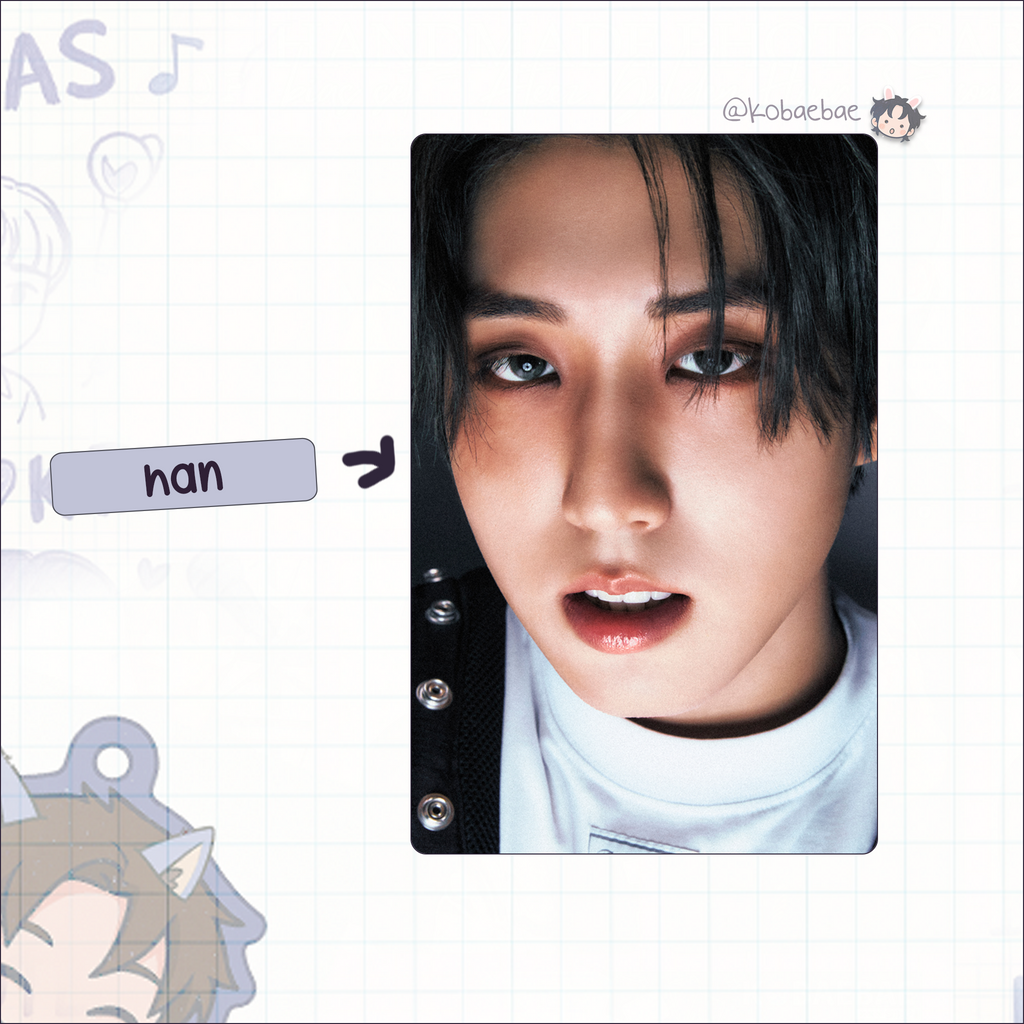 Skz - Rockstar Handmade photocards kpop inspired - Bias set 3