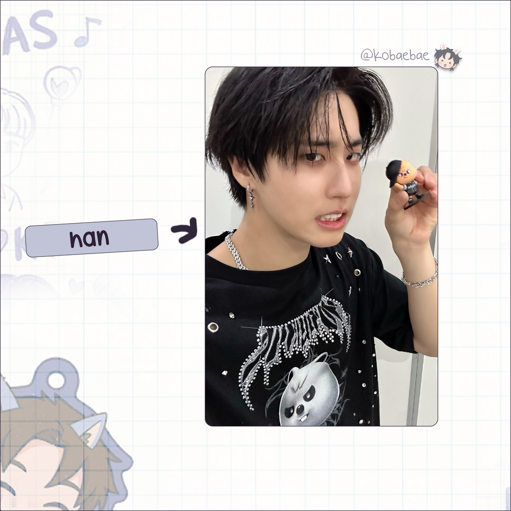 Skz - Pop Up Handmade photocards kpop inspired - Bias set 2
