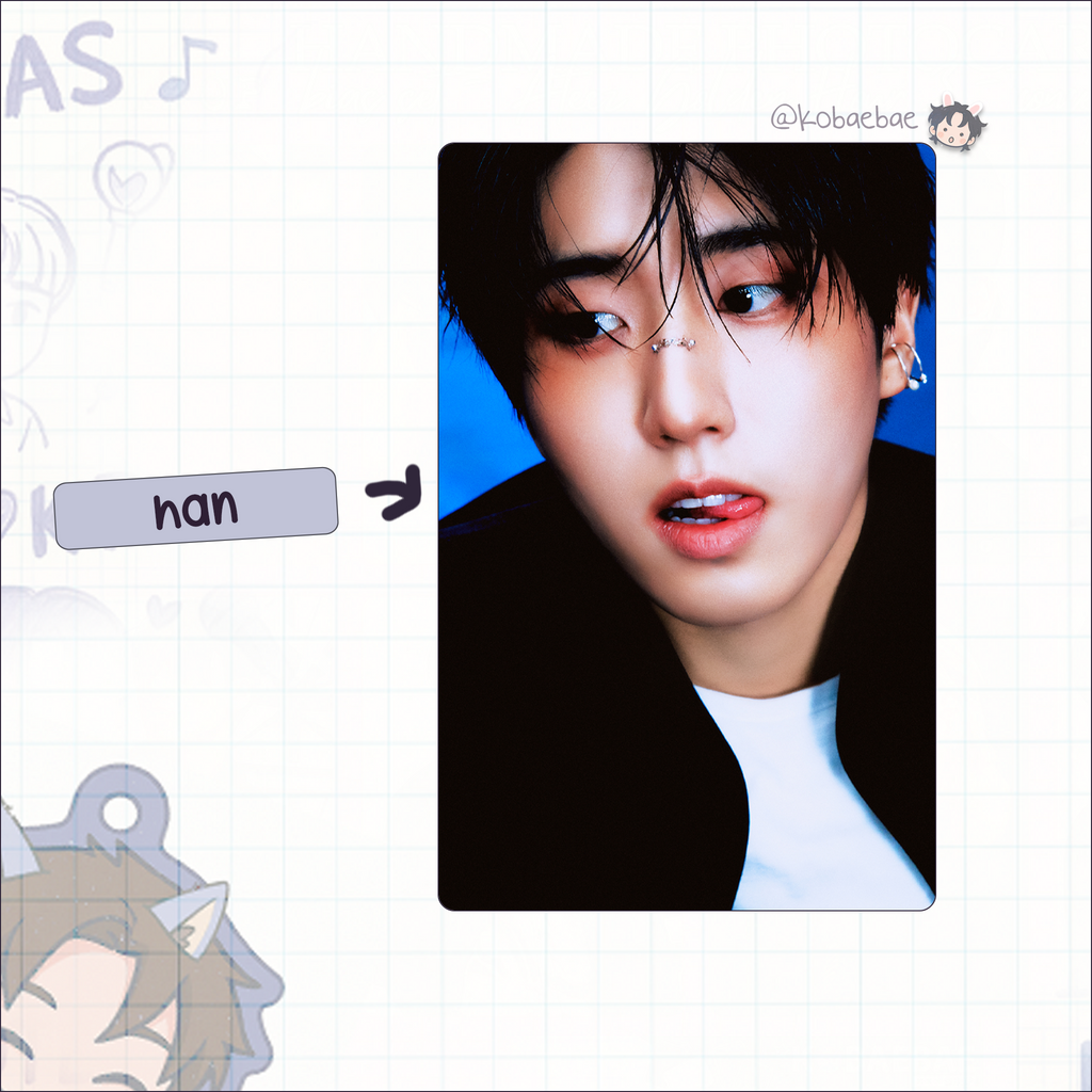 Skz - Handmade photocards kpop inspired - K.arma bias set 2