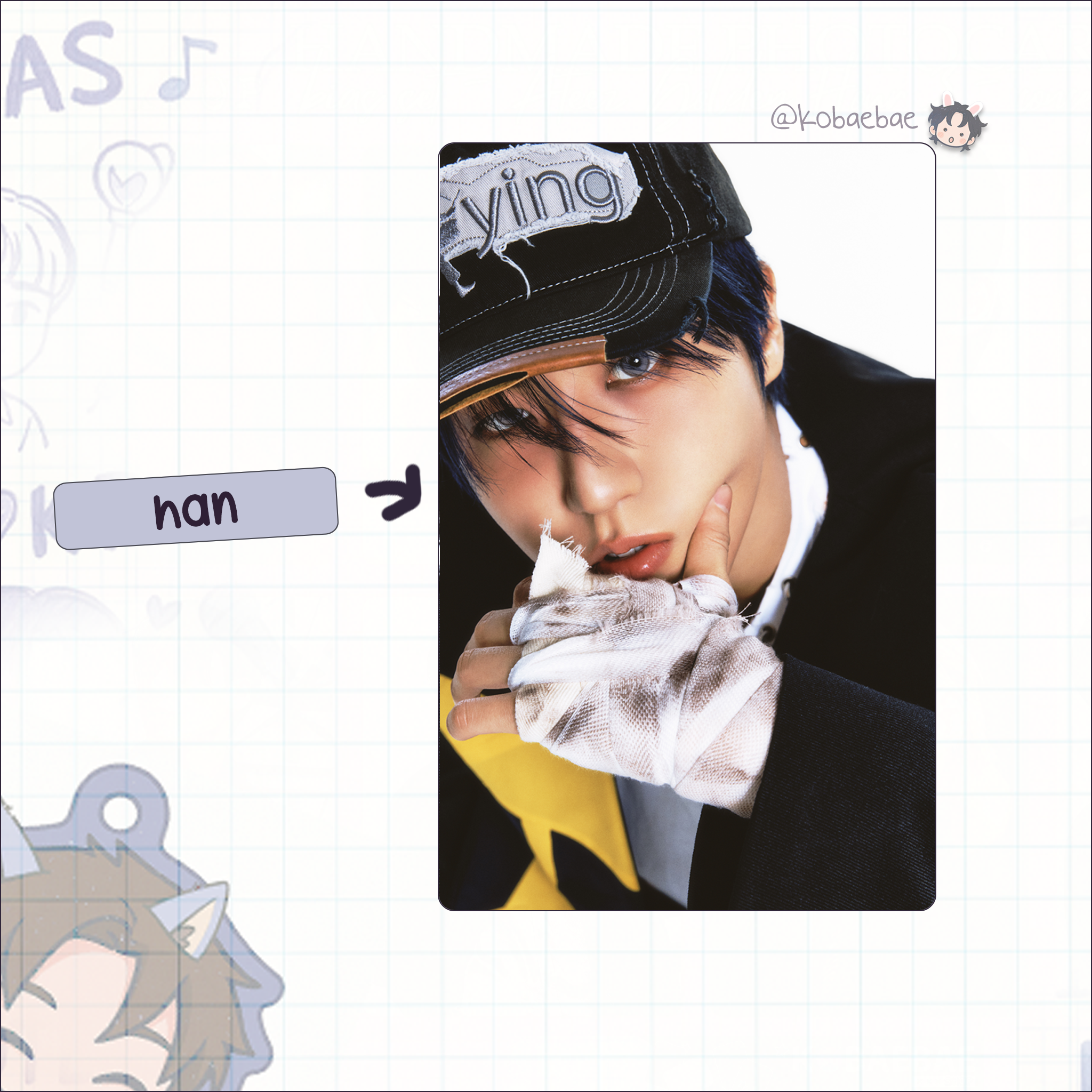 Skz - Handmade photocards kpop inspired - K.arma bias set 1