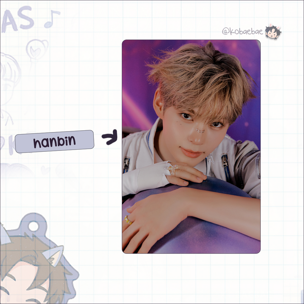 Zb1 - Cinema parad. Handmade photocards kpop inspired - Sf vers. ot9