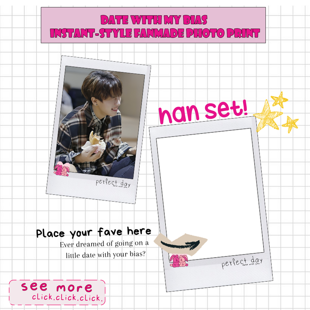 Date with My Bias - Hannie Instant-Style Fanmade Photo Print