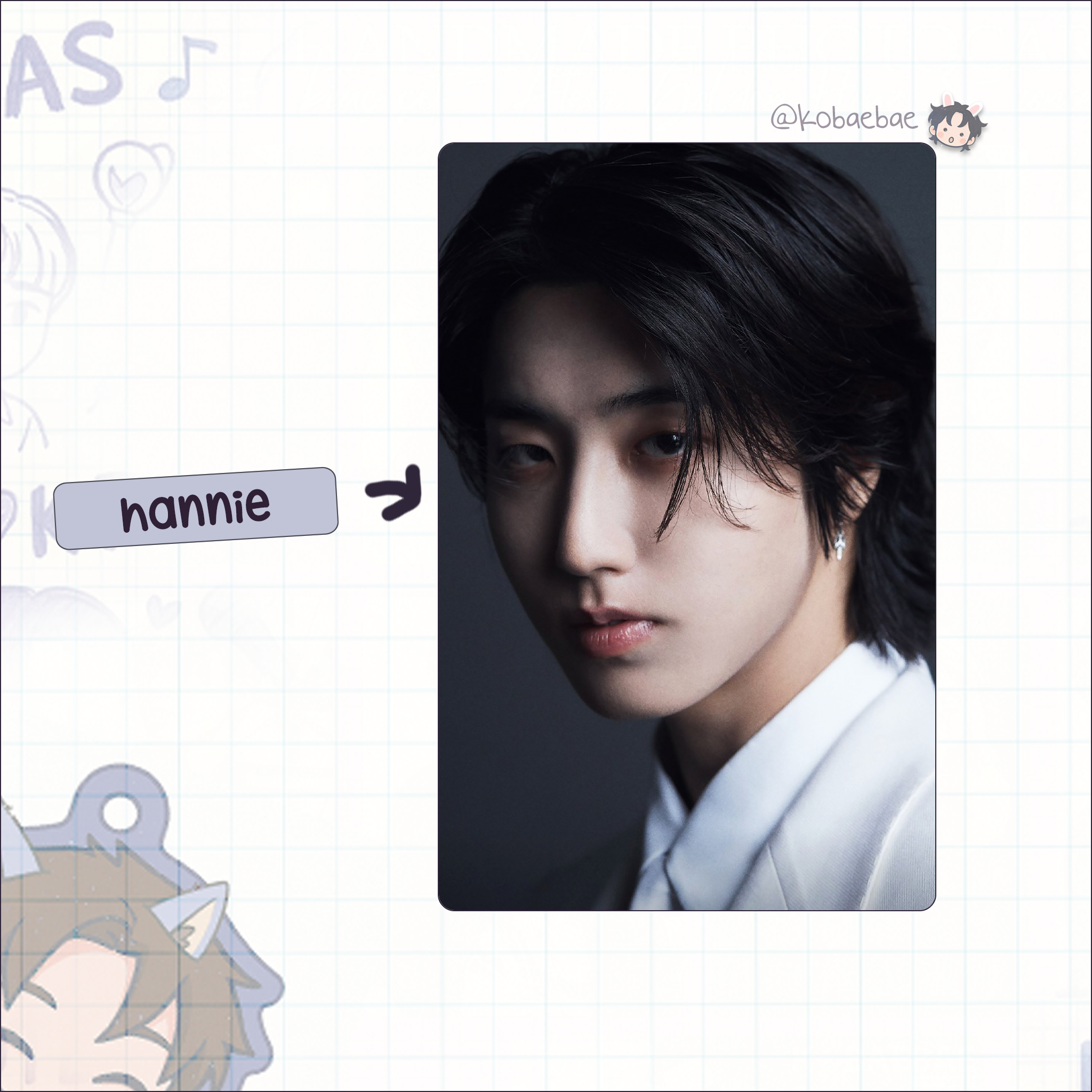 Skz - Di.con Handmade photocards kpop inspired - Bias set