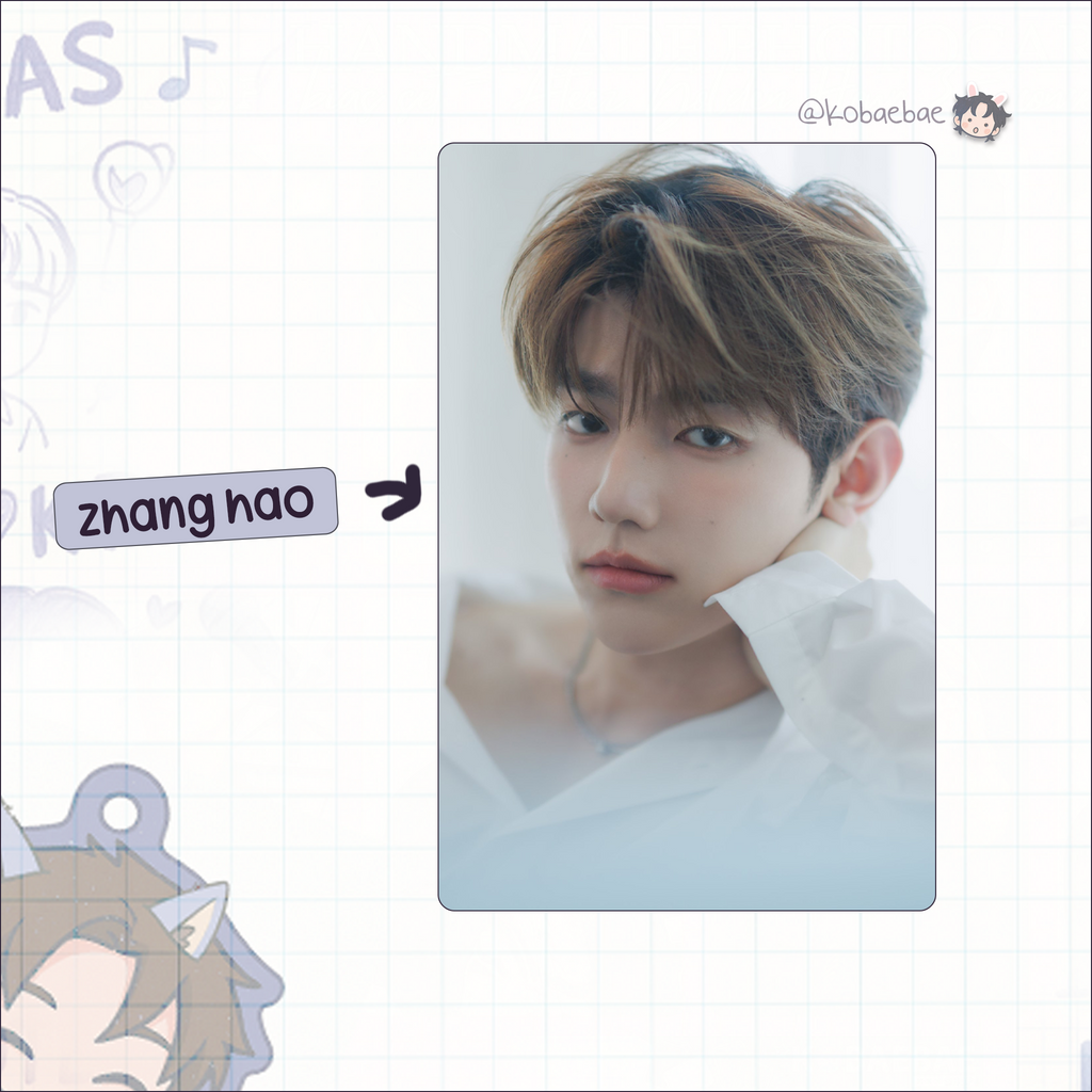 Zb1 - Cinema Parad. Handmade photocards kpop inspired - Romance vers. ot9