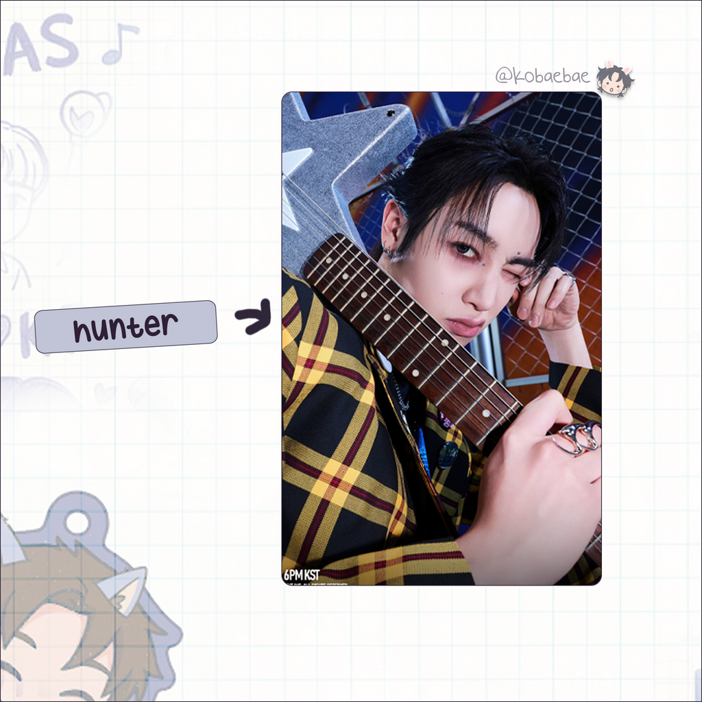 Xikers - Route Zero handmade photocards kpop inspired - Set 1