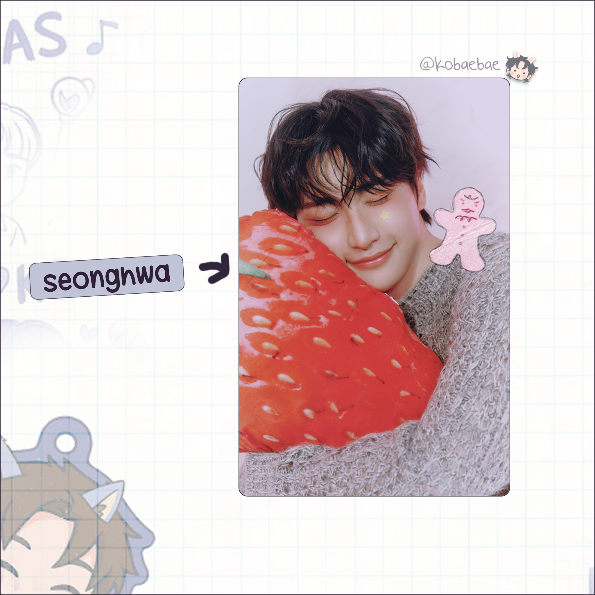 Ateez - Party Shop handmade photocards kpop inspired - bias set