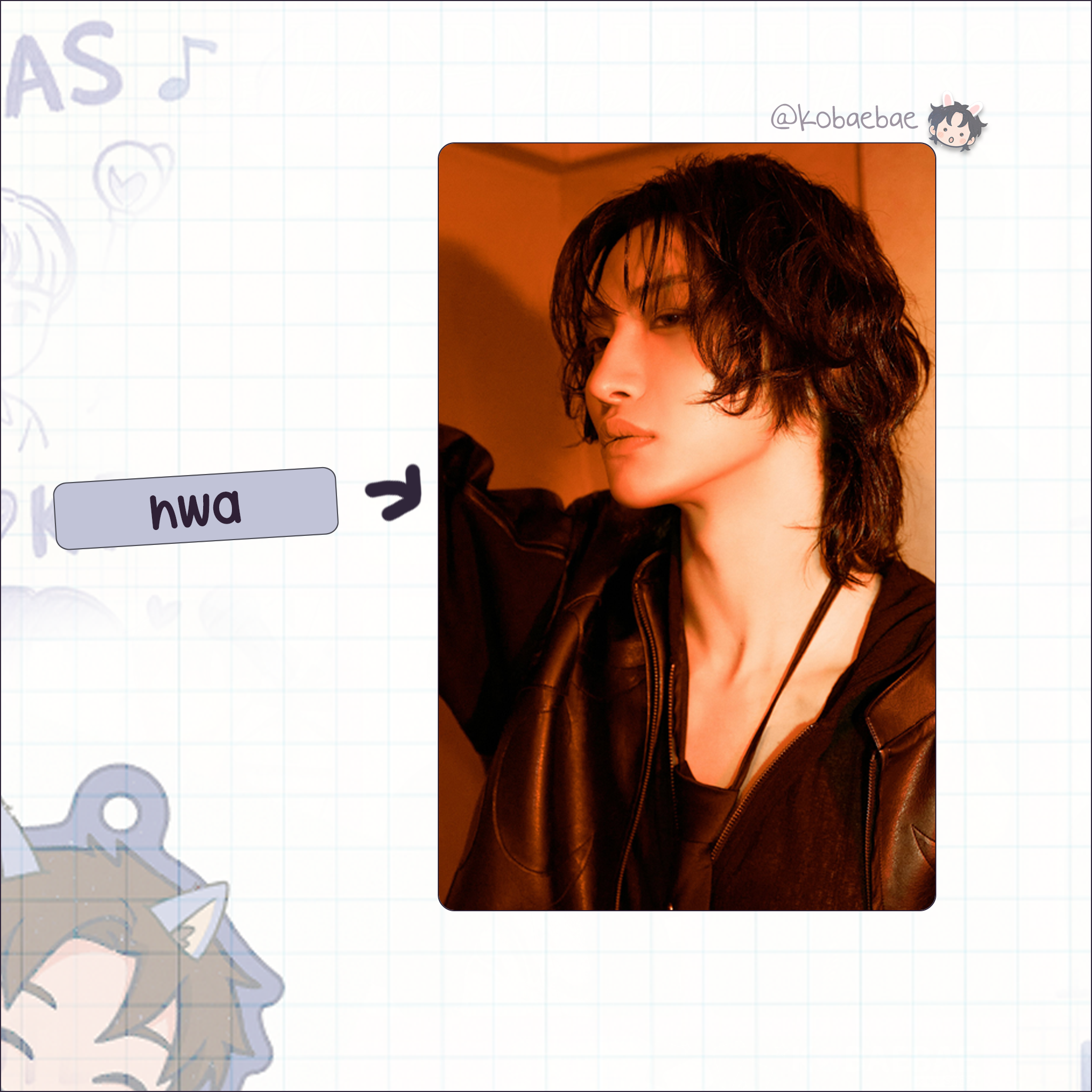 Atz - Golden H. 3 -  Handmade photocards kpop inspired - Bias set 3