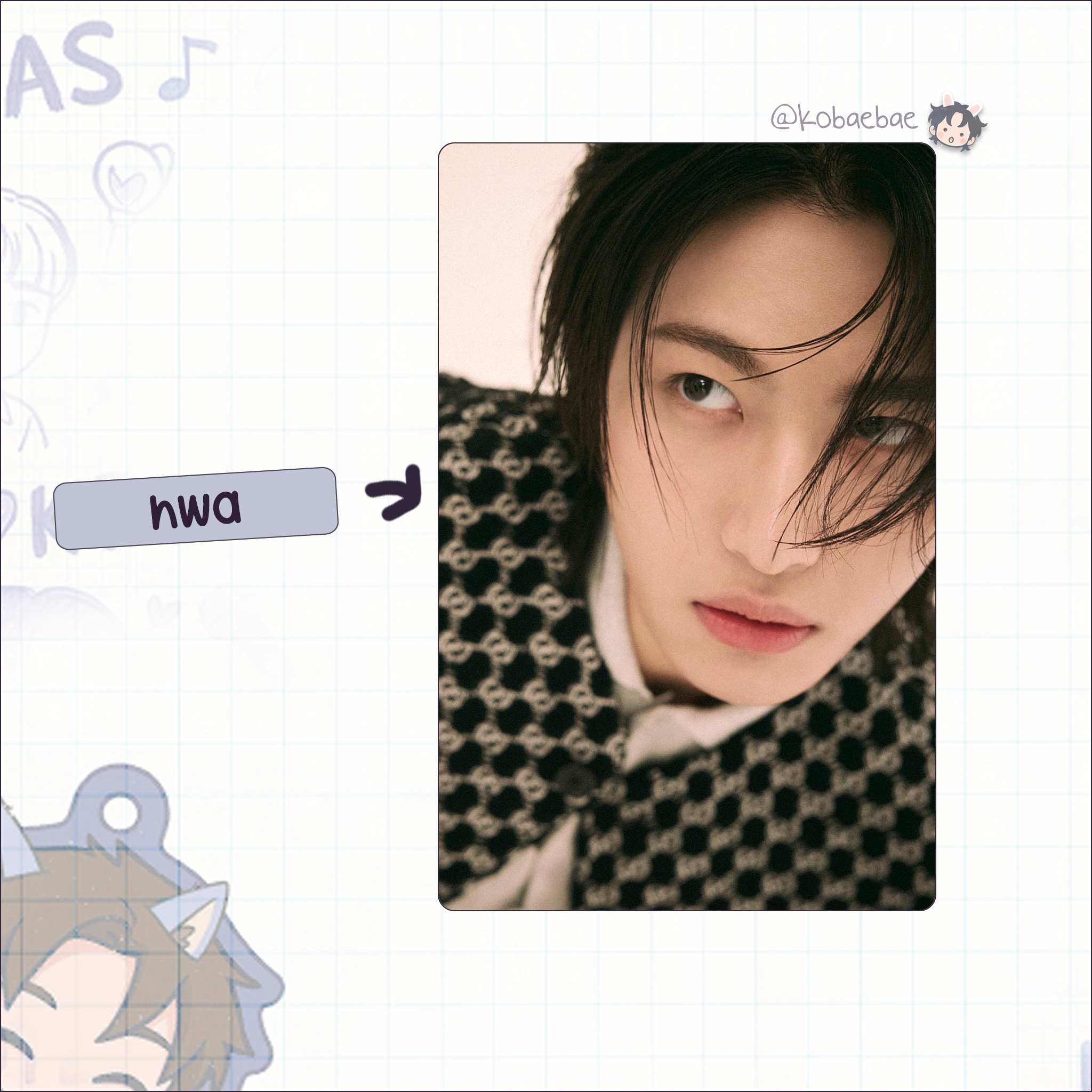 Atz - Daze. Handmade photocards kpop inspired - Bias set