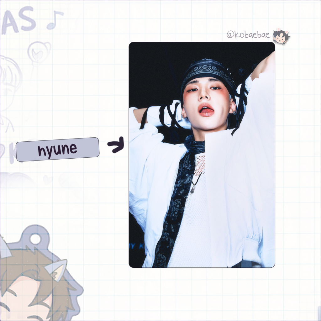 Skz - Handmade photocards kpop inspired - K.arma bias set 2