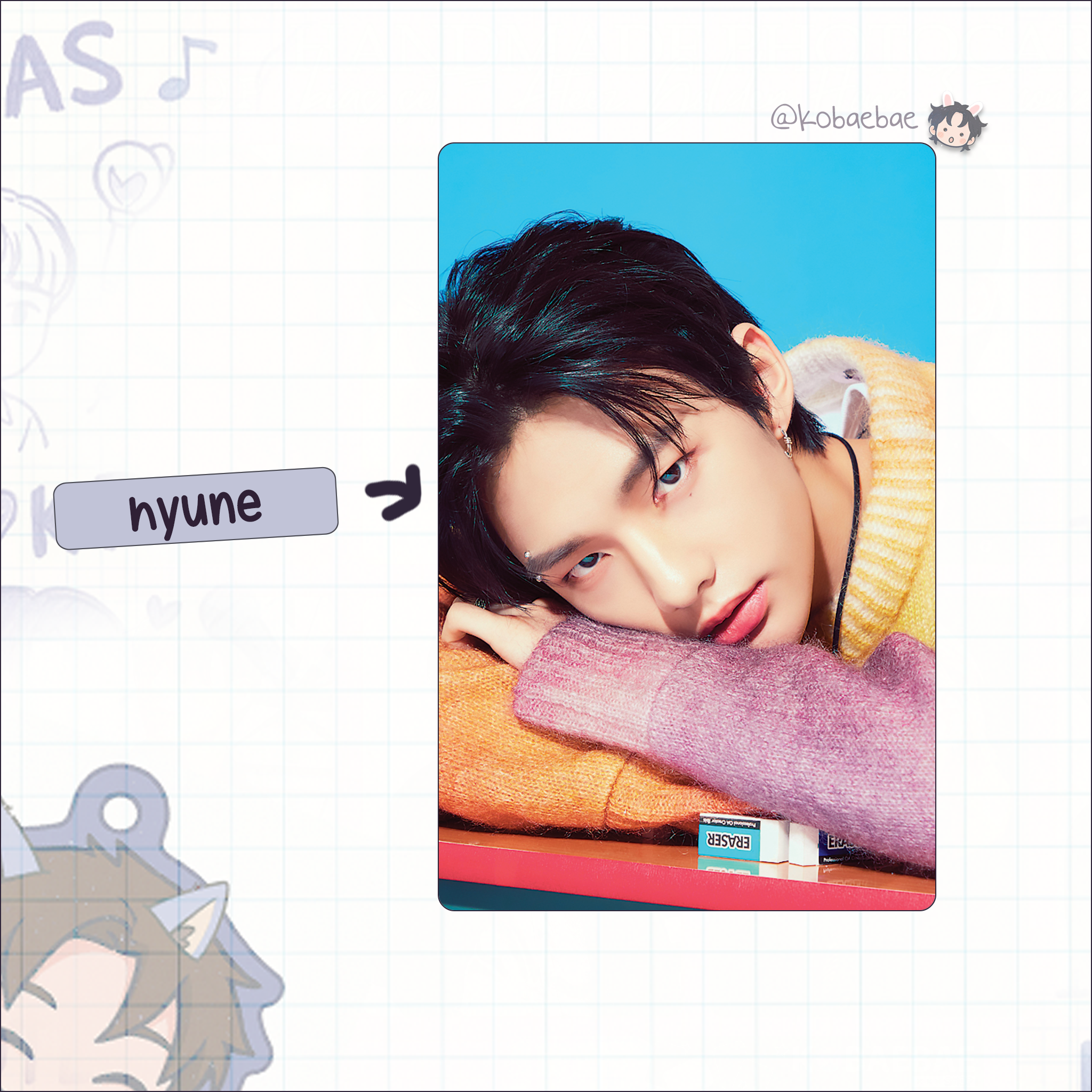 Skz - Handmade photocards kpop inspired - Mixtape Gone Day.s set